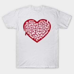 Maze Heart T-Shirt